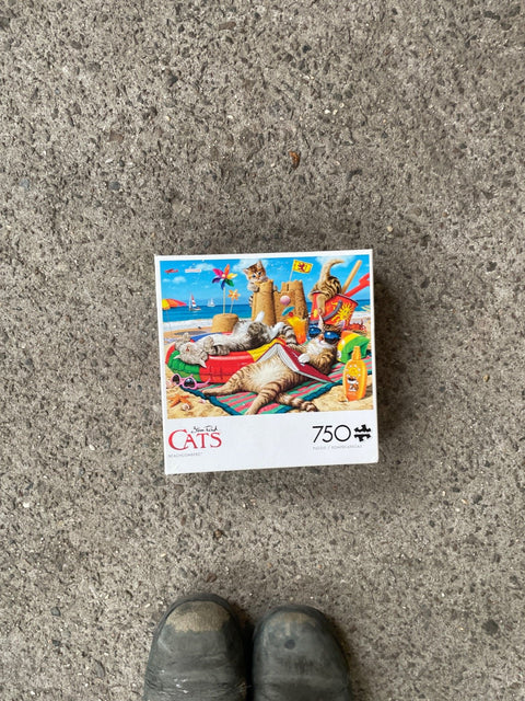 Cats Beachcombers 750 Piece Puzzle