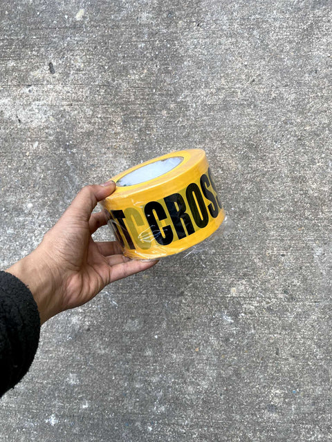 Caution Tape Roll, Wrapped