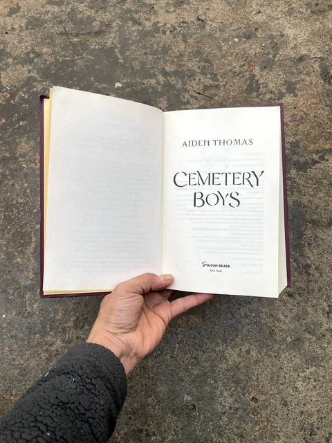 Cemetery Boys by Aiden Thomas