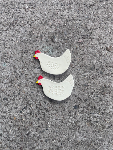Ceramic Chicken Decorations