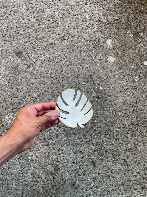 Ceramic Monstera Leaf Tray