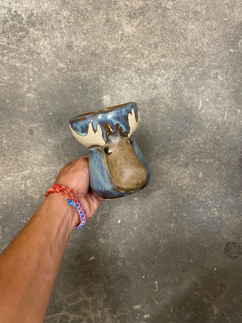 Ceramic Moose Mug