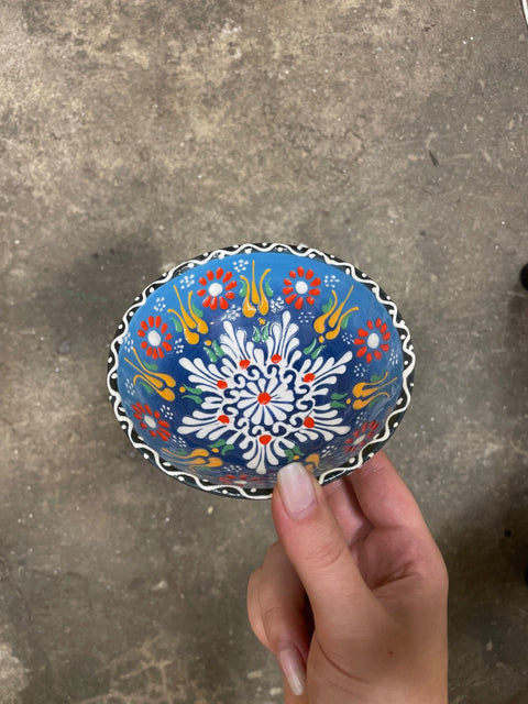 Charming Floral Ceramic Bowl