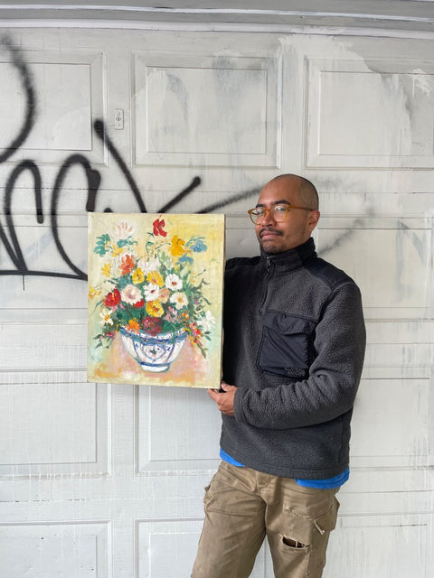 Charming Floral Still Life Painting
