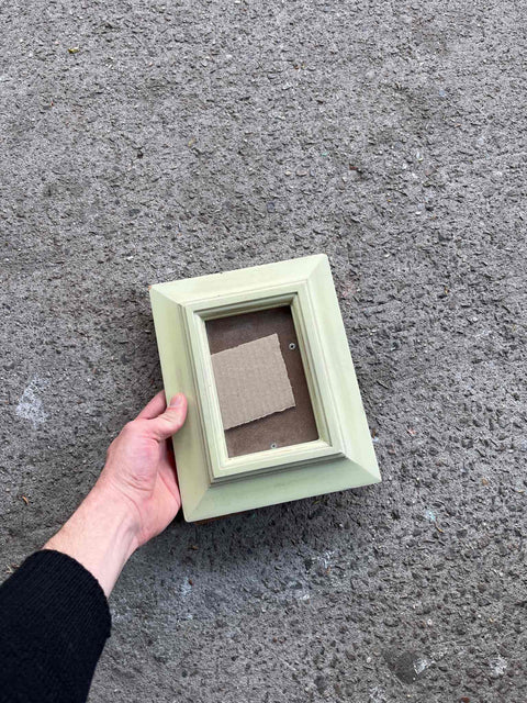 Charming Green Picture Frame, 7x9.5"