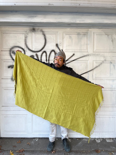 Chartreuse Throw Blanket