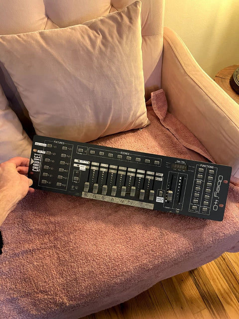 Chauvet DJ Obey 40 DMX Controller, Powers On But Power Cable Not Included