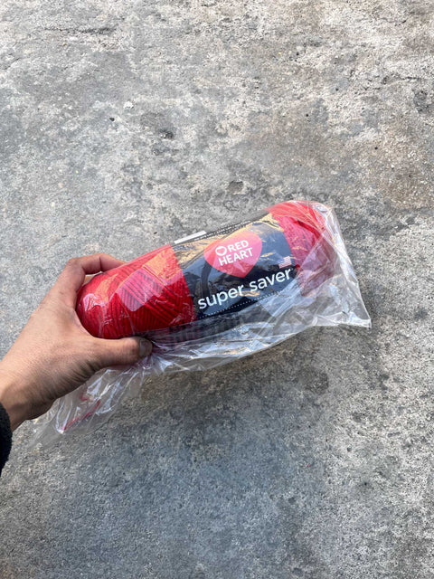 Cherry Red Super Saver Yarn