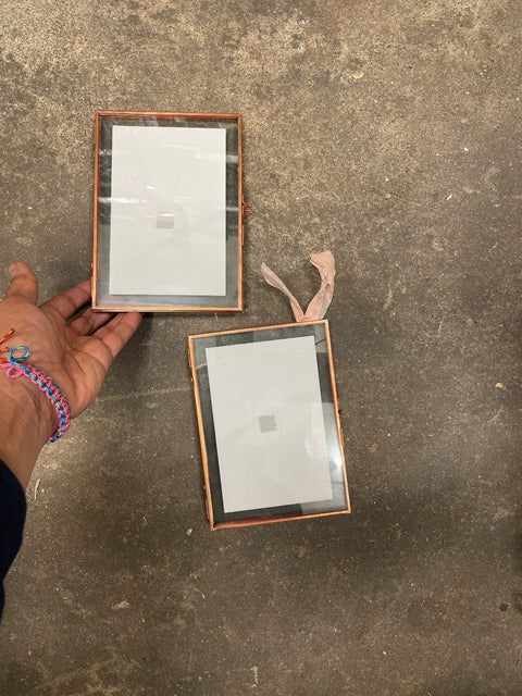 Chic Copper Photo Frames, 4x6”