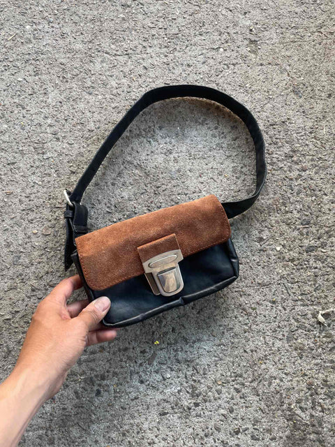 Chic Suede Handbag