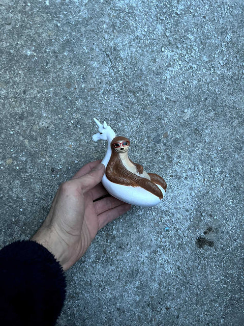 Chill Sloth & Unicorn Figurine