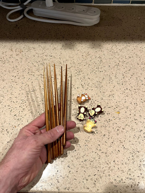 Chopsticks And Cute Rests Set
