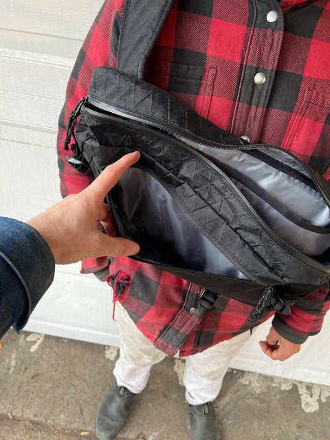 Chrome Doubletrack Handlebar Sling Bag
