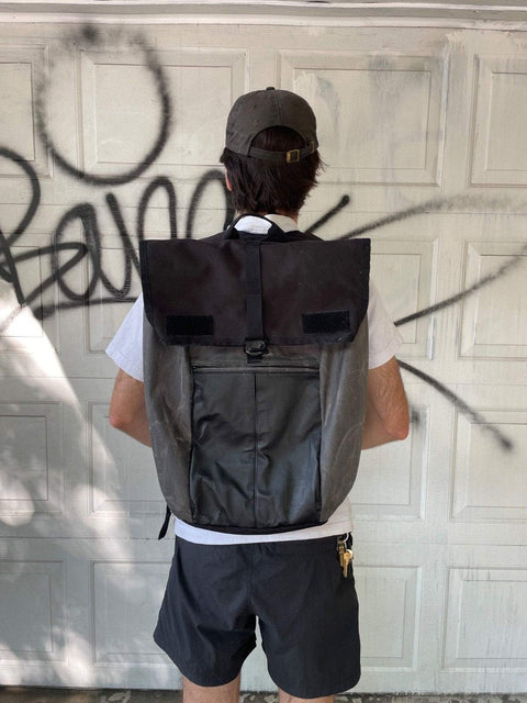 Chrome Wax Canvas Backpack, Needs A Wash