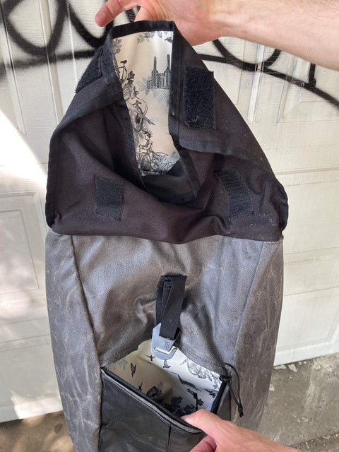 Chrome Wax Canvas Backpack, Needs A Wash