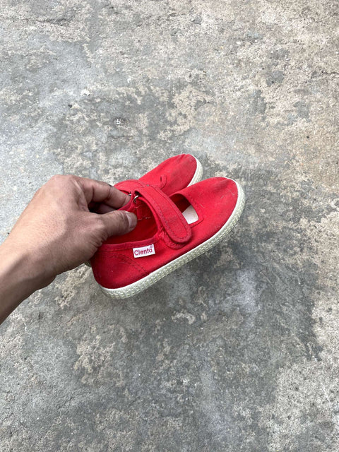 Cienta Red Kids' Shoes from Spain, Sz 27