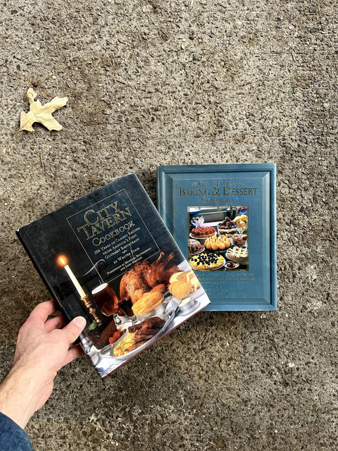 City Tavern Cookbooks Set
