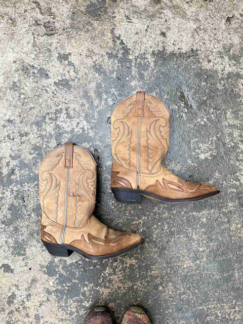 Classic Cowboy Boots, Sz 8m