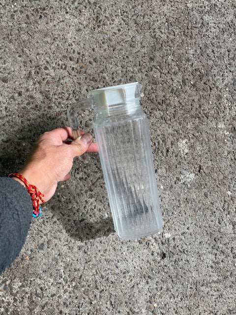 Classic Glass Pitcher With Lid