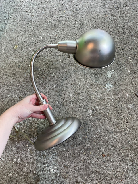 Classic Silver Desk Lamp