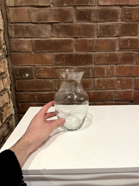 Classic Transparent Glass Vase