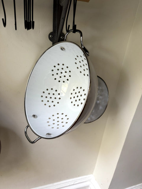 Classic White Kitchen Colander