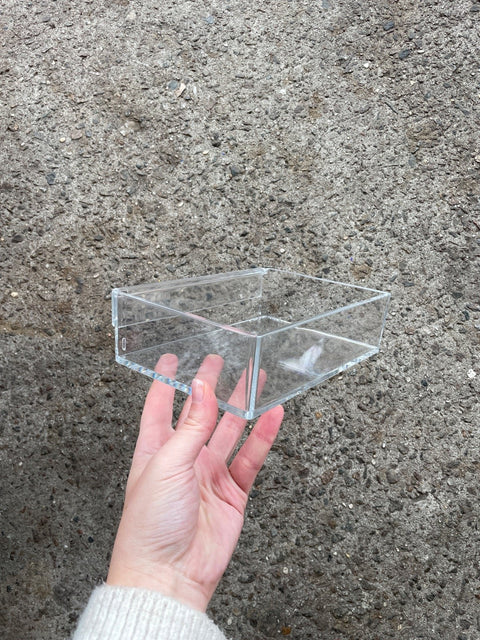 Clear Acrylic Organizer