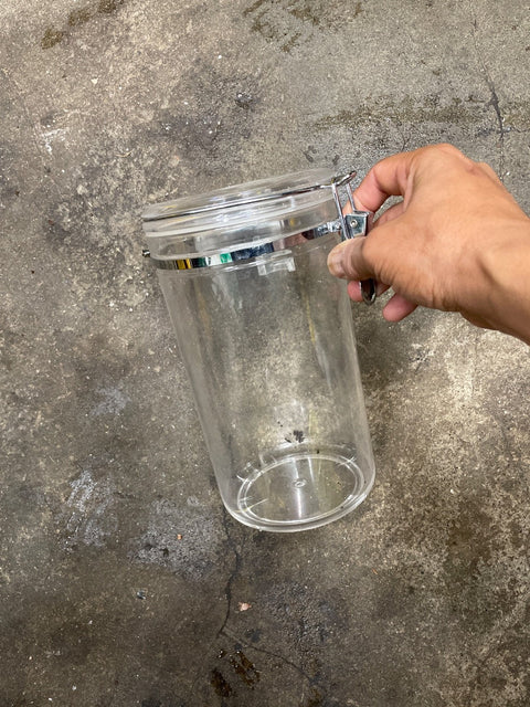 Clear Airtight Kitchen Storage Jar