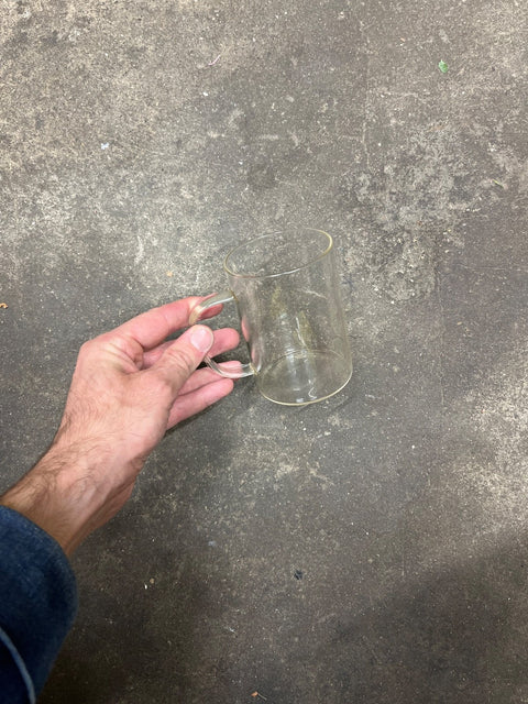 Clear Glass Coffee Mug
