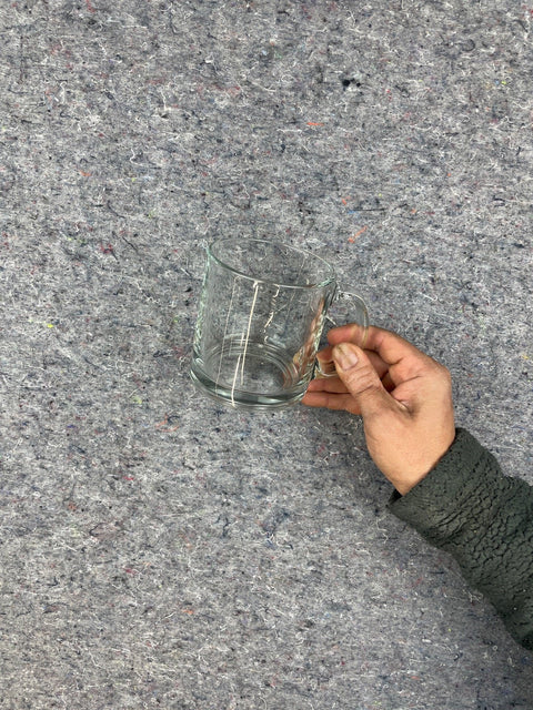 Clear Glass Mug