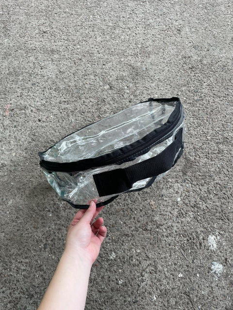 Clear Half-Circle Storage Bag
