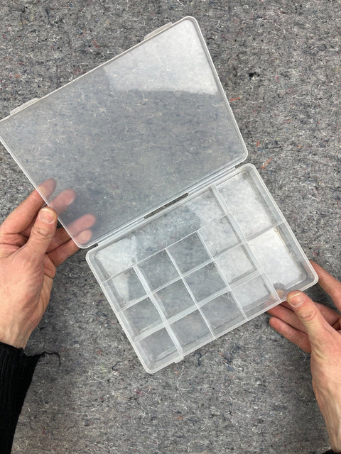Clear Plastic Organizer Box