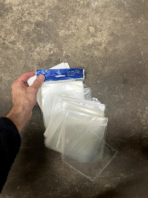 Clear Plastic Sleeves With Flap