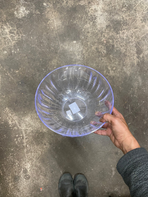 Clear Salad Bowl