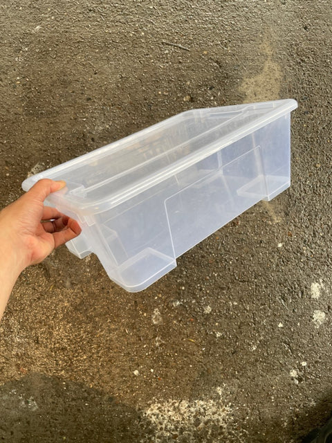 Clear Storage Box, 11x15”