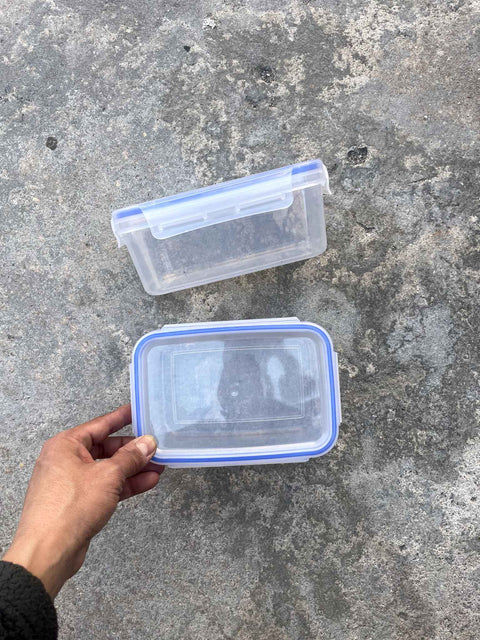 Clear Storage Containers Set