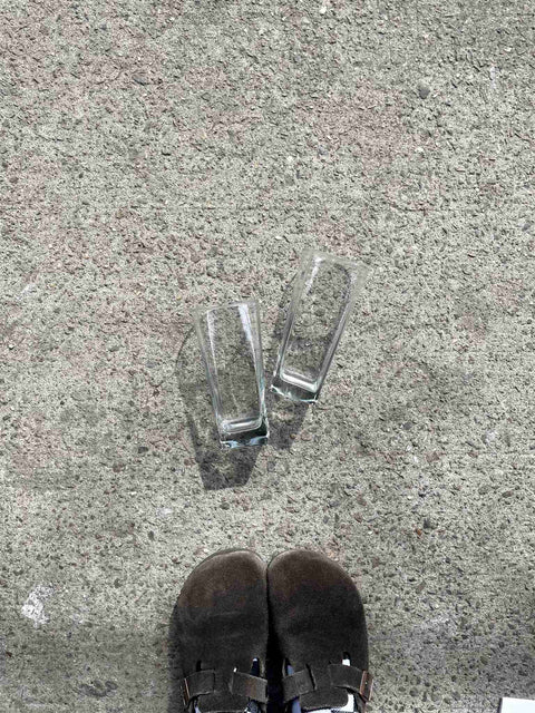 Clear Tall Glasses
