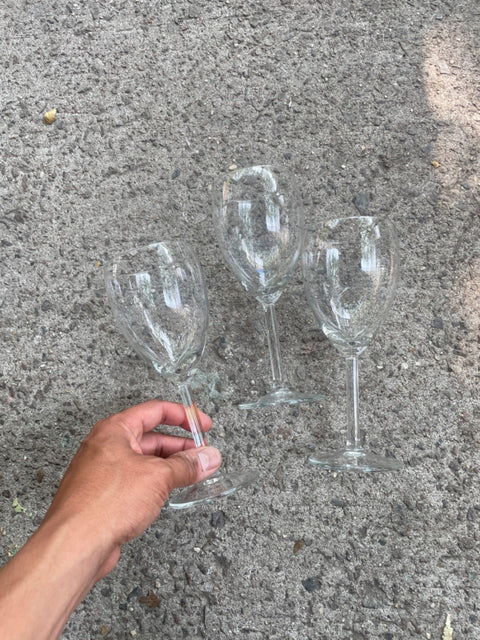 Clear Wine Glasses