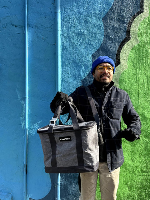 CleverMade Collapsible Soft-Sided Cooler Bag