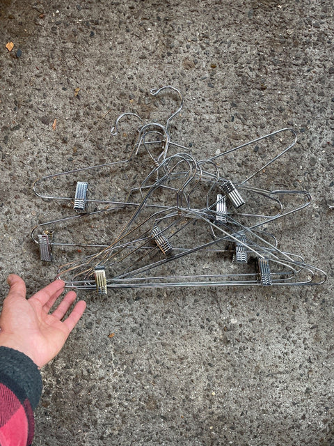 Clothing Hangers With Clips