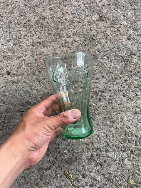 Coca-Cola Green Glass