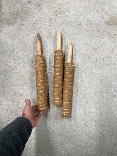 Coconut Fiber Plant Support Poles