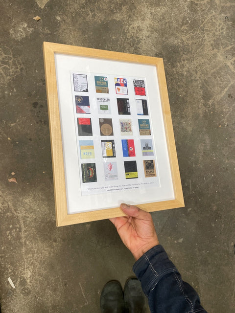 Coffee Roasters Label Art