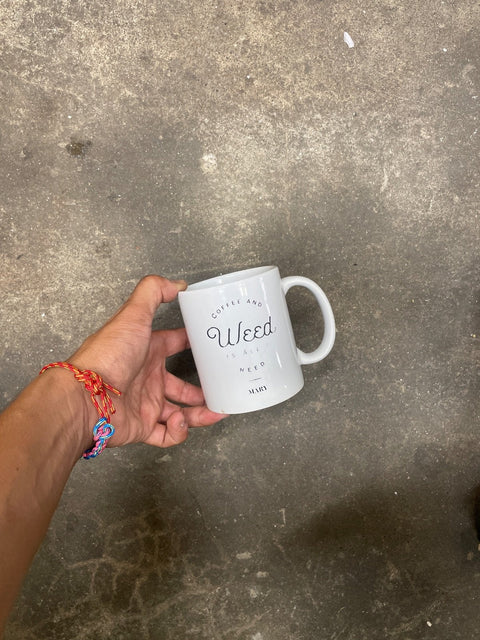"Coffee & Weed" Mug