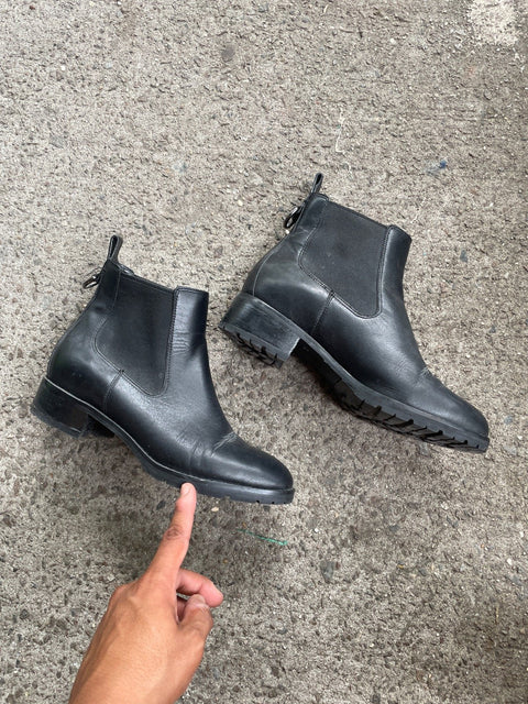 Cole Haan Leather Chelsea Boots, Sz 7b F
