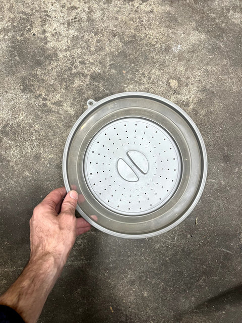 Collapsable Microwave Splatter Cover