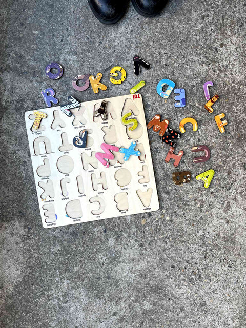 Colorful Alphabet Puzzle