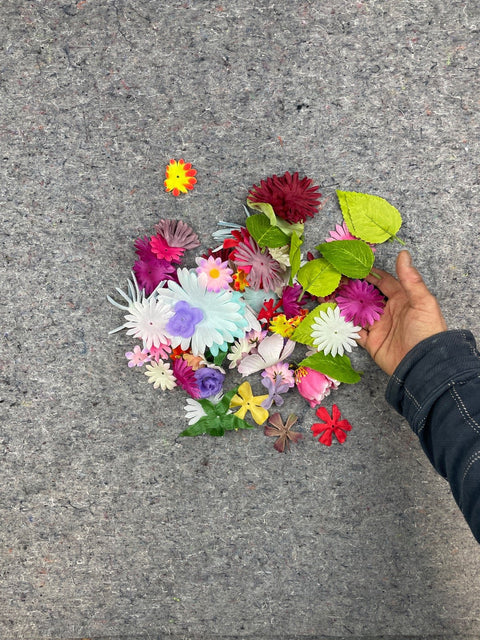 Colorful Artificial Flowers Bundle