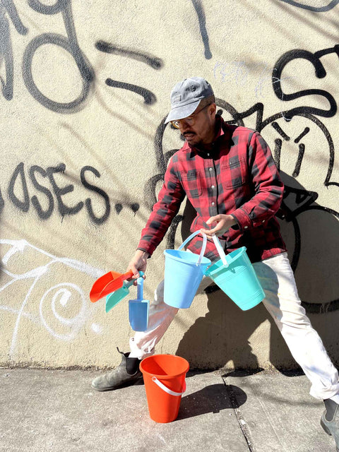 Colorful Buckets Trio For Rockaway