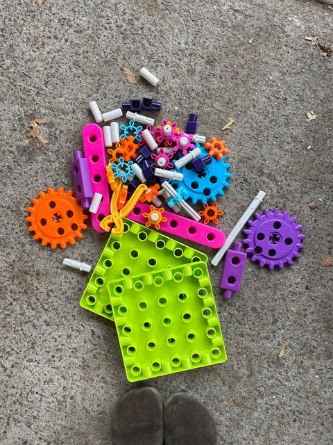 Colorful Construction Pieces Everywhere!